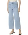 Paige Sasha Ankle Patch Pockets Jean In Olevia In Blue