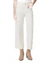 Paige Sasha Ankle Wide Cuff Pants In Tonal Ecru In White