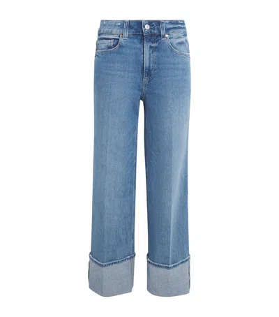 PAIGE SASHA ANKLE WIDE-LEG JEANS