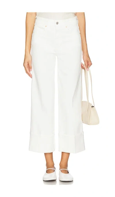 Paige Sasha Ankle With Wide Cuff In White