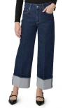 Paige Organic Denim Sasha Wide-leg Jeans In Casa