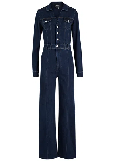 PAIGE PAIGE SASHA DENIM JUMPSUIT