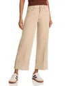 Paige Sasha Ankle Wide Cuff Jeans Vintage Soft Sand In Vintage Soft Sand