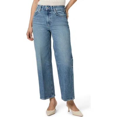 Paige Sasha High Waist Ankle Wide Leg Jeans In Costar