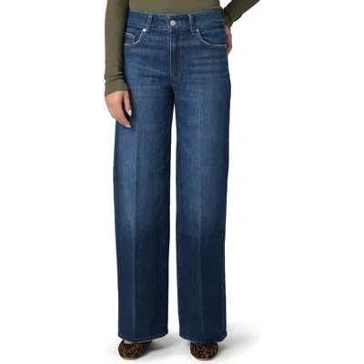 Paige Sasha High Waist Wide Leg Jeans In Blue