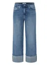 Paige Sasha Ankle With Wide Cuff In Poet In Blue
