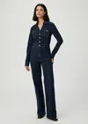 Paige Sasha Long Sleeve Bootcut Denim Jumpsuit