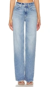 Paige Sasha High Rise Wide Leg Jeans In Sonali Embellished In Magnifique