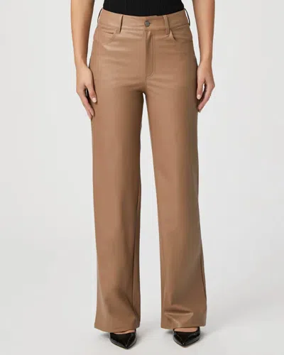 Paige Sasha Pant In Burnt Sugar In Orange