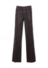 Paige Trousers In Brown