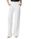 Paige Sasha High Waist Wide Leg Trouser Jeans In White