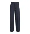 Paige Womens Duchess Sasha Wide-leg Denim Jeans In Blue