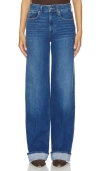 Paige Sasha Nadira Wide Cuff Jean In Blue
