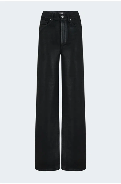 Paige Sasha 32 Wide Jean In Black Fog Coating