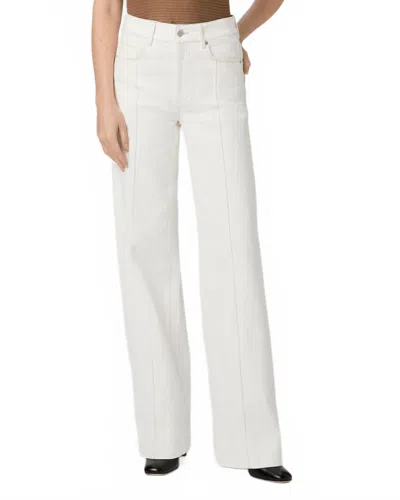 Paige Sasha Wide Leg Jean In Toasted Ecru In Multi