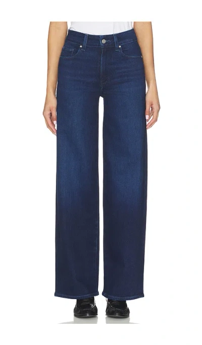 Paige Sasha Wide Leg Jeans In Blue