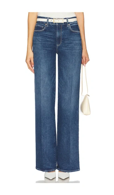 Paige Sasha With Seamed Beltloops In Blue