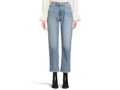 Paige Sawyer Covered Button Fly In Blue