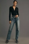 Paige Sawyer High-rise Crop Straight-leg Jeans