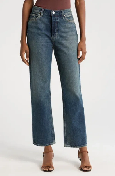 Paige Sawyer High Waist Straight Leg Jeans In Matchstick