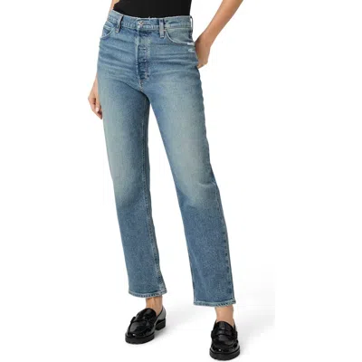Paige Sawyer High Waist Straight Leg Jeans In Storybook Distressed