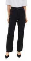 PAIGE SAWYER JEANS DARK DAWN DISTRESSED