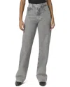 Paige Sawyer Misty Morning Wide Leg Jean In Gray