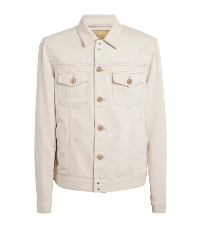 Paige Scout Denim Jacket In Neutral