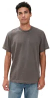 Paige Serano Boxy Tee - Vintage Deep Chocolate Vintage Deep Chocolate In Gray