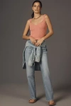 PAIGE SERENA MID-RISE RELAXED-LEG JEANS