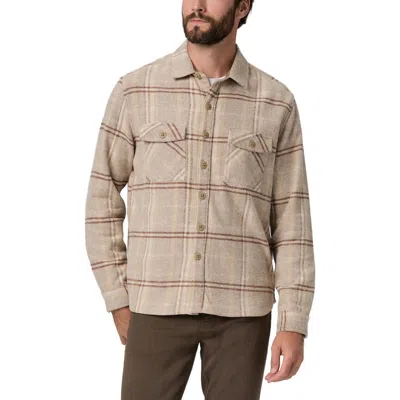 PAIGE PAIGE SEYMORE BRUSHED COTTON OVERSHIRT