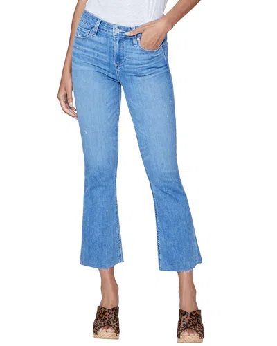 Paige Shelby Bliss Distressed Flare Jean In Mesmerize