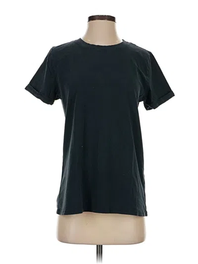 Pre-owned Paige Short Sleeve T-shirt In Black