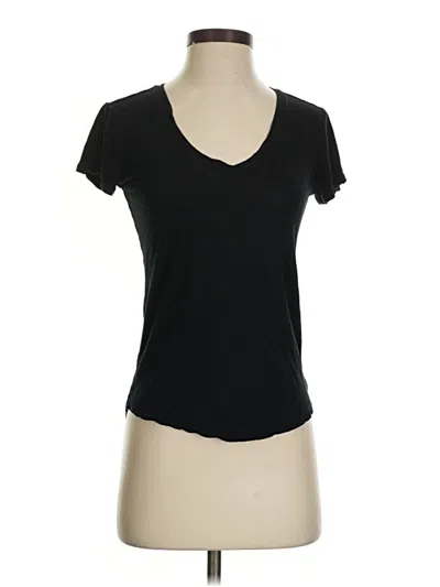 Pre-owned Paige Short Sleeve T-shirt In Black