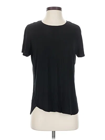 Pre-owned Paige Short Sleeve T-shirt In Black