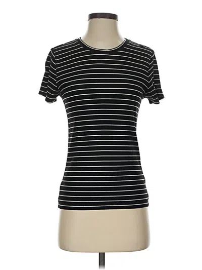 Pre-owned Paige Short Sleeve T-shirt In Black