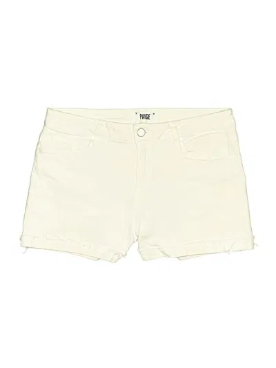 Pre-owned Paige Shorts In Ivory