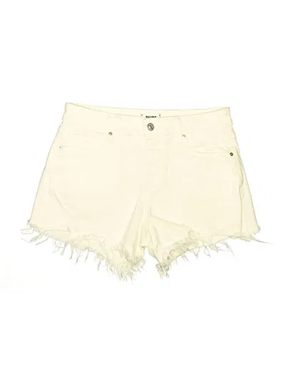 Pre-owned Paige Shorts In Ivory
