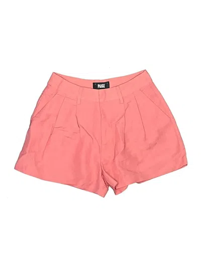 Pre-owned Paige Shorts In Pink