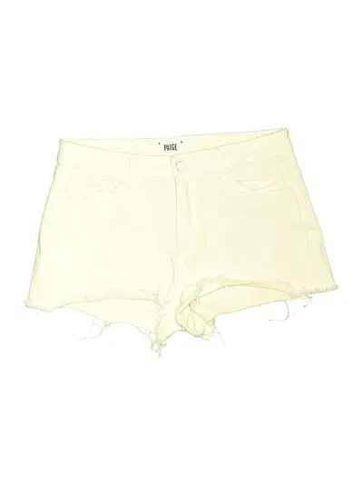 Pre-owned Paige Shorts In White