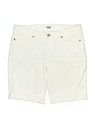 Pre-owned Paige Shorts In White