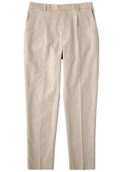 Paige Shultz Cotton-blend Trousers In Cream