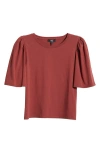 Paige Sigrid Full Sleeve T-shirt In Apple Butter