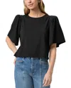 Paige Sigrid Full Sleeve T-shirt In Black