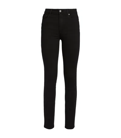 Paige Skinny Hoxton Jeans In Black
