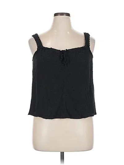 Pre-owned Paige Sleeveless Blouse In Black