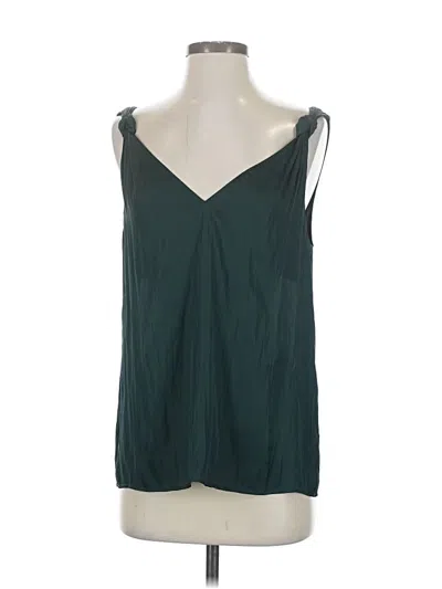 Pre-owned Paige Sleeveless Blouse In Blue