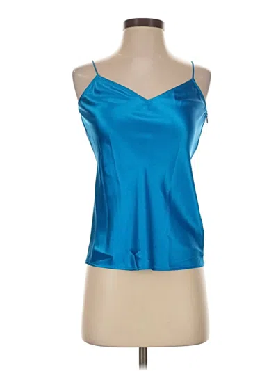 Pre-owned Paige Sleeveless Blouse In Blue