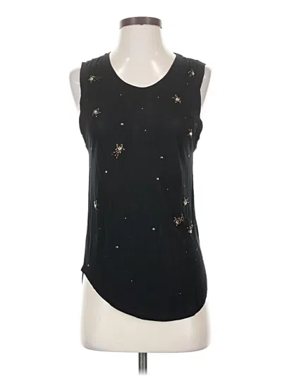 Pre-owned Paige Sleeveless T-shirt In Black