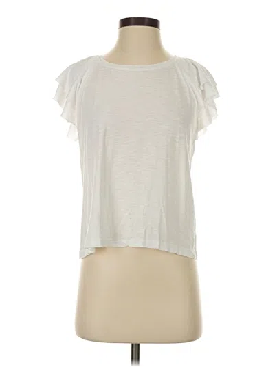 Pre-owned Paige Sleeveless T-shirt In Ivory